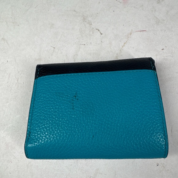 Coach Black, Green, and Blue Wallet - Picture 3 of 8